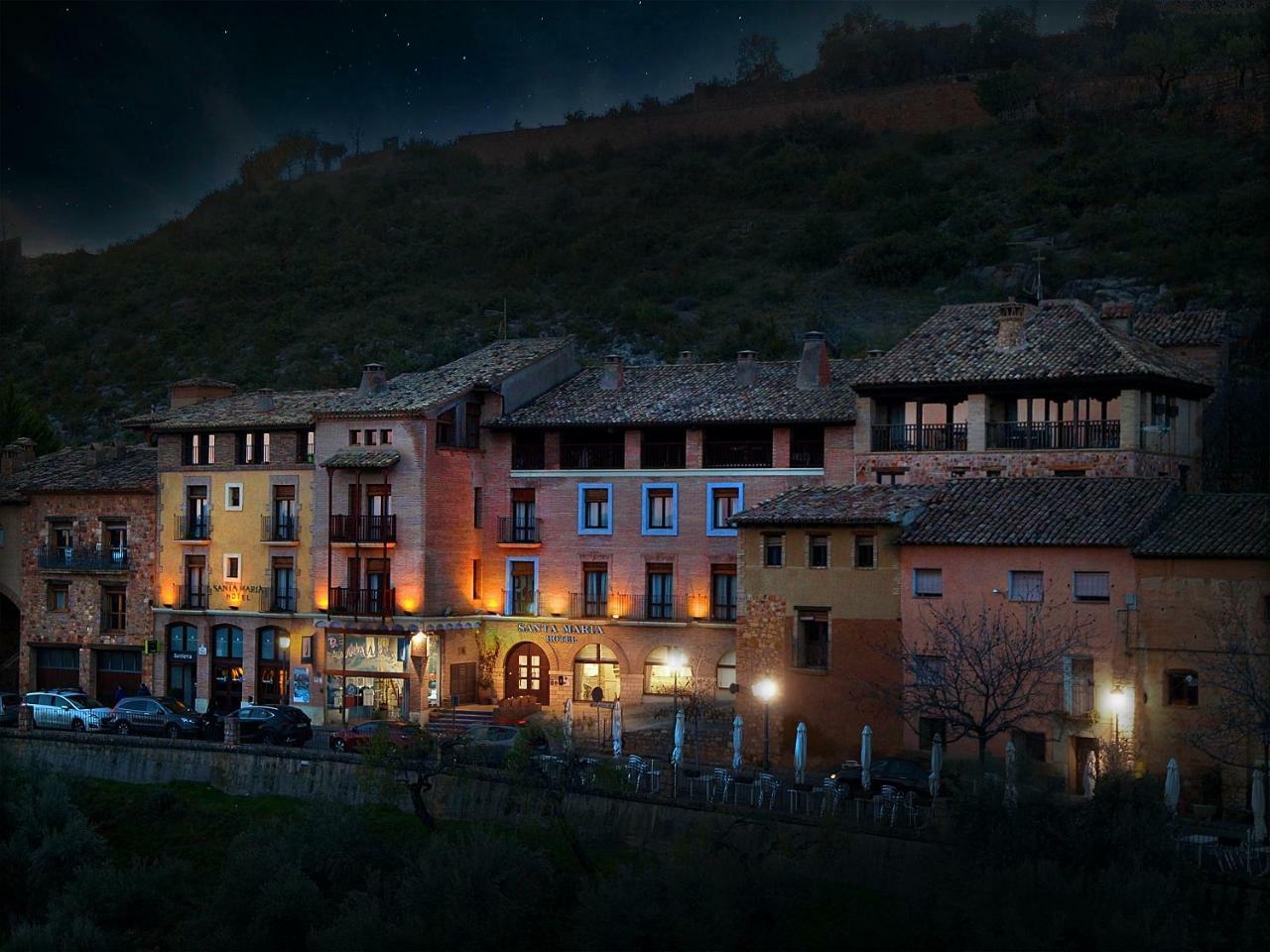 Hotel Santa Maria De Alquézar المظهر الخارجي الصورة